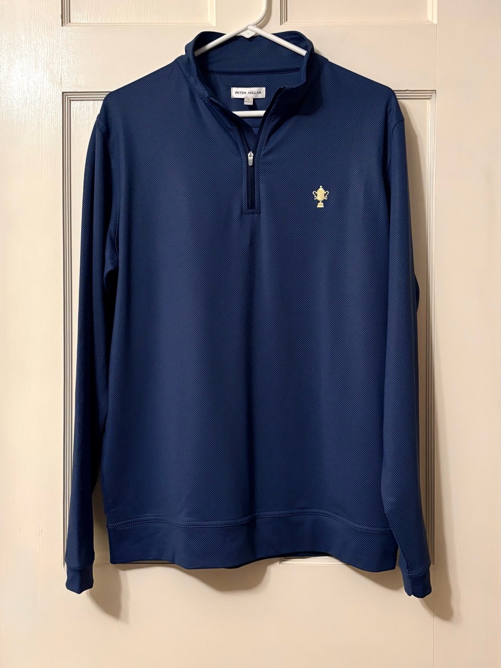 Authentic Peter Millar Navy Quarter-Zip Ryder Cup Performance Pullover